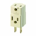 Leviton ADAPTER PLUG-IN IVORY 001-00531-00I